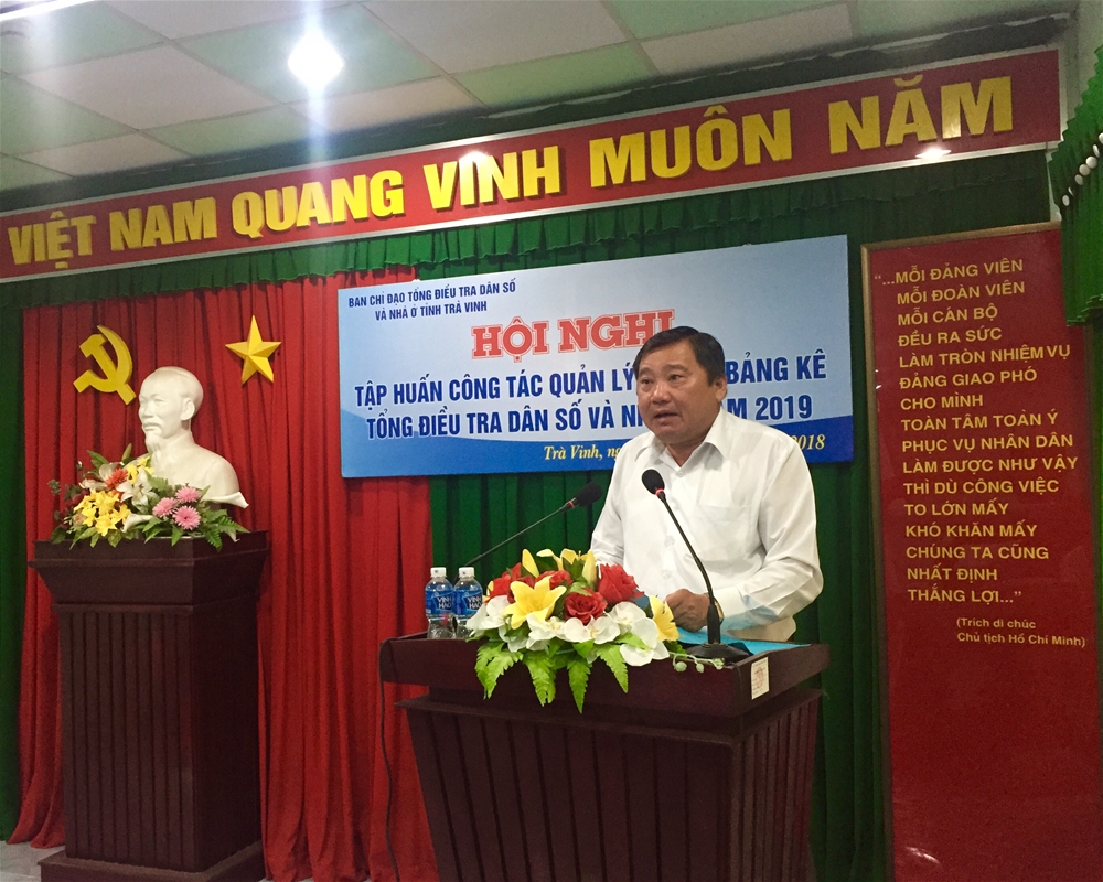 ông Nguyễn Trung Hoàng Phó chủ tịch - Trưởng ban Chỉ đạo TĐTphát biểu khai mạc